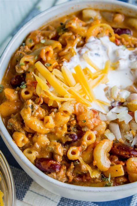 Chili Mac And Cheese Recipe 30 Minute Dinner From The Food Charlatan