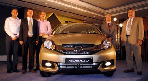 Honda Cars India Launches Mid Size Stylish 7 Seater Mpv Honda Mobilio