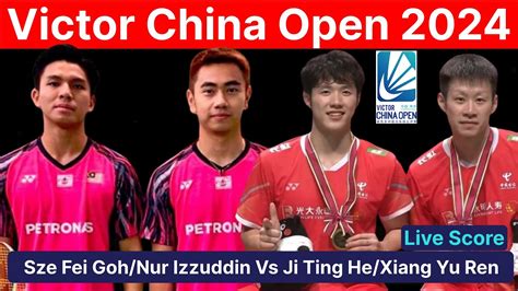 Victor China Open Badminton Live Score Watch Along Men S Doubles