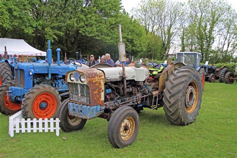 Fordson A Fordson Tractor Seen At Castle Combe Stuart