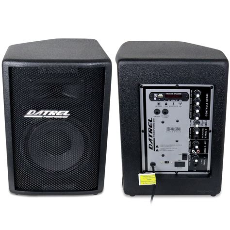 Caixa Ativa Datrel At Watts Falante Usb Bluetooth