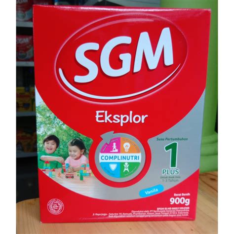 Jual Sgm Eksplor Plus Complinutri Madu Dan Vanila Gr Shopee