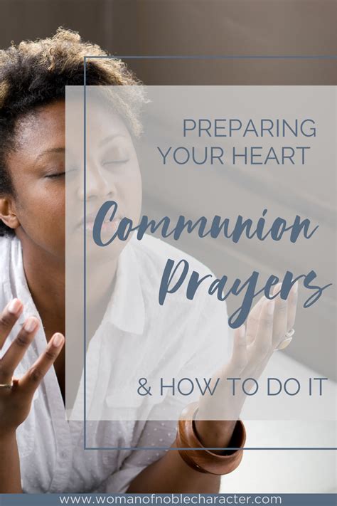 Communion prayer and preparing your heart to partake in communion – Artofit