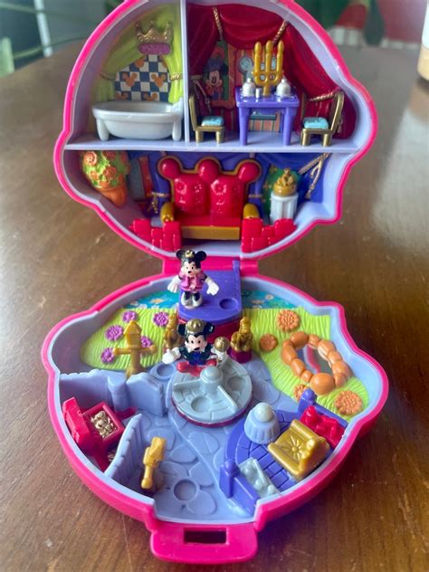 Vintage Mickey Minnie Mouse Disney Polly Pocket Bluebird Toys