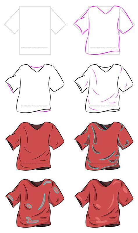 How To Draw A Shirt