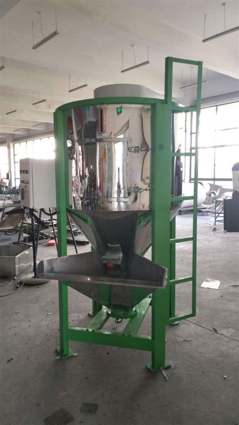 MS Body 50 Hz Vertical Plastic Color Mixer Capacity 500 3000 Kg