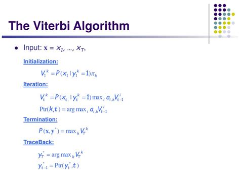 Ppt Advanced Algorithms And Models For Computational Biology A