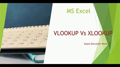 MS Excel Comparison Of XLookup Vs VLookup Learn Xlookup In Simplest