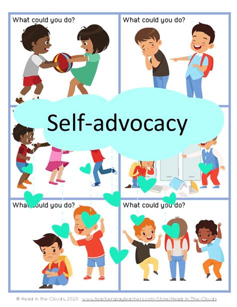 Self Advocacy Social Skills Scenarios Worksheets Library Worksheets