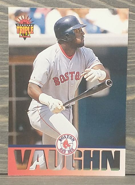 Donruss Triple Play Mo Vaughn Ebay