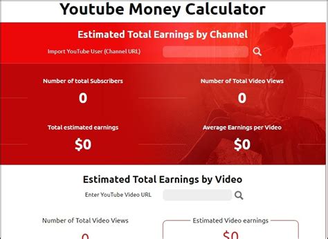 Best Youtube Money Calculators How Much Do Youtubers Make