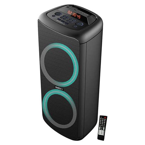 Enceinte Sono Portable 2 1 1000W Bluetooth Noir IBIZA SOUND BOOST