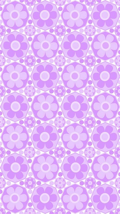 Pastel Purple Flower Wallpaper