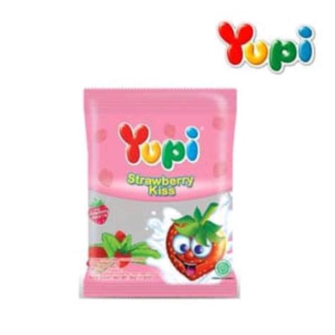 Jual Permen Yupi Strawberry Kiss Gr Shopee Indonesia