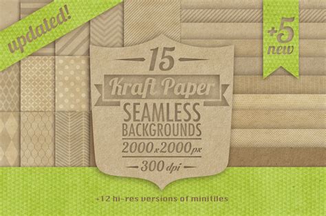 Kraft Paper Pack ~ Textures ~ Creative Market