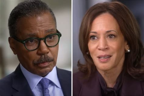 Kamala Harris Responds To 60 Minutes Edit Controversy Distances From Cbs