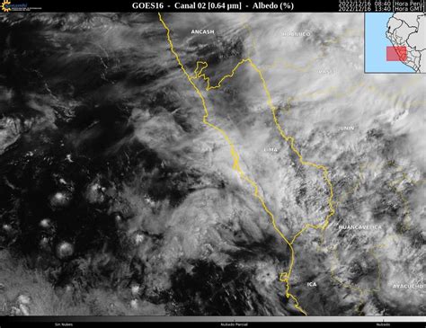 Senamhi On Twitter Inf Rmate Lima Y Callao Amanecieron Con Cielo