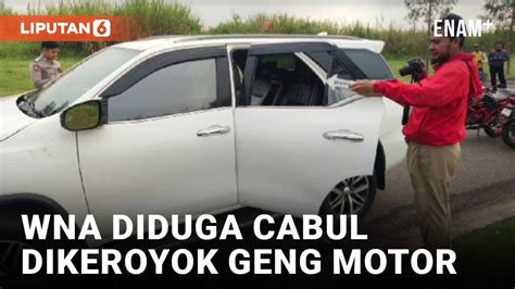 Wna Korsel Dianiaya Anggota Geng Motor Xtc Usai Diduga Mesum Di Dalam