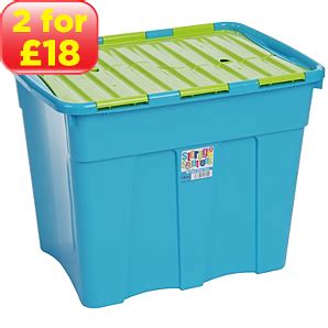 Asda Storage Boxes 80L | Storage Ideas