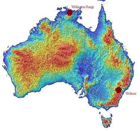 Tasmanian Tiger Sightings Map