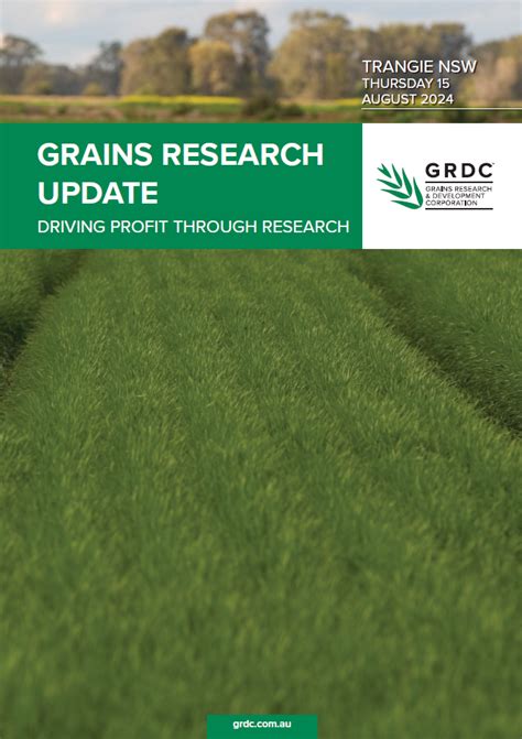 GRDC Grains Research Update Trangie 2024 GRDC