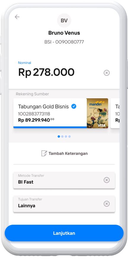 Cara Transfer BI Fast Mandiri Di Livin By Mandiri