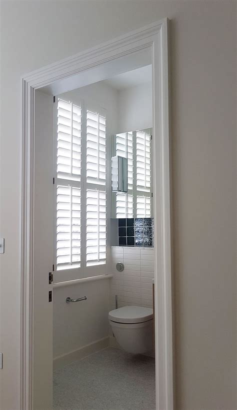 Bathroom Shutters London - Bathroom Window Shutters | Bathroom shutters ...