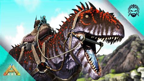 Taming My First Carcharodontosaurus! - ARK Survival Evolved [E139 ...