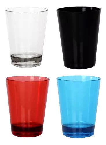 Vasos Policarbonato Irrompibles De Colores 360 Ml 6 Piezas Envío gratis