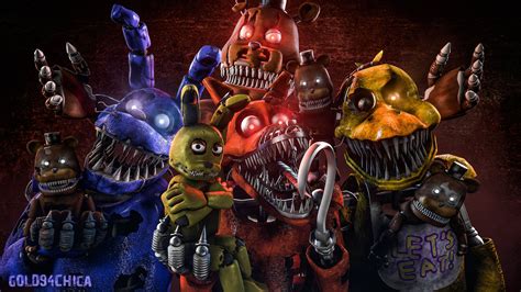 Five Nights At Freddys Monsters