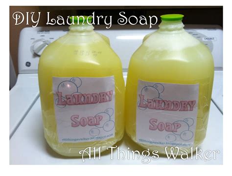 All Things Walker: DIY Laundry Soap