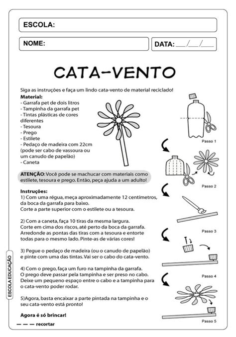 Atividades Sobre O Ar Atmosfera Educa O Infantil E