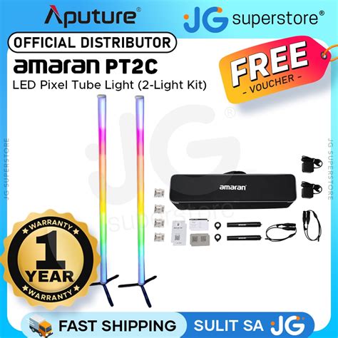 Aputure Amaran Pt C Pack Cm Rgb Led Pixel Tube Light Wand With