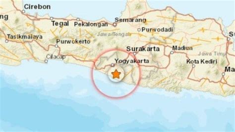 Gempa Guncang Yogyakarta Minggu 12 Februari 2023 Guncangan Di Darat