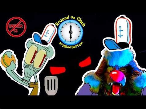 WORST SHIFT EVER WIT SQUIDWARD Around The Clock At Bikini Bottom 13 Fursuit Gaming Furry