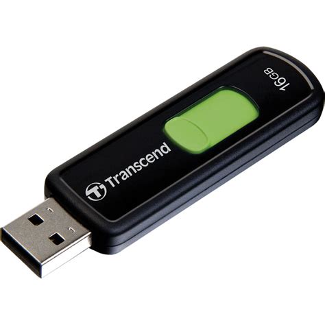 Transcend JetFlash 500 16GB USB 2.0 Flash Drive TS16GJF500 B&H