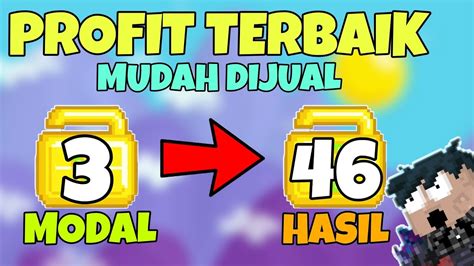 Cara Profit Dari Modal Wl Profit Terbaik Growtopia Indonesia