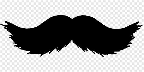 Curly Mustache Silhouette