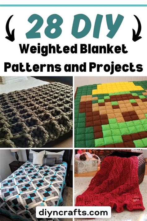 28 DIY Weighted Blanket Patterns and Projects - DIY & Crafts