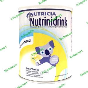 Jual Terbaru Nutrinidrink Powder Vanila Gr Susu Khusus Dengan