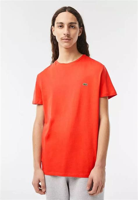 Buy Lacoste Lacoste Men S Crew Neck Pima Cotton Jersey T Shirt TH6709