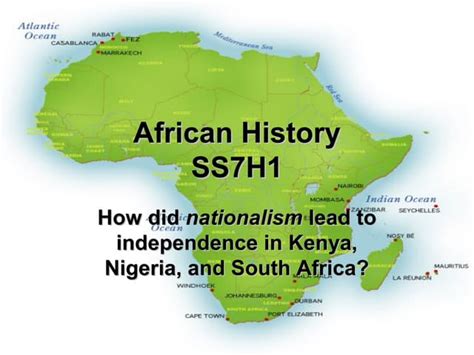 Nationalism in african history | PPT