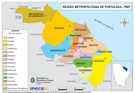 Mapas do Ceará MapasBlog