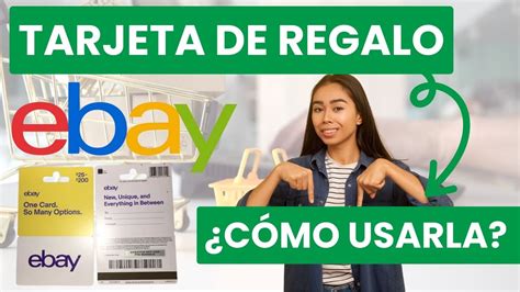 TARJETA DE REGALO DE EBAY CÓMO FUNCIONA LA GIFT CARD DE EBAY PASO A