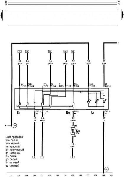 Diagramas Esquemas El Ctricos De Coche Volkswagen Golf J Volkswagen