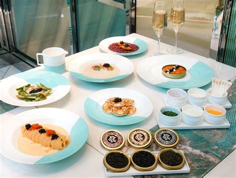 The Tiffany Blue Box Cafe Introduces Luxurious Cavier Festive Menus