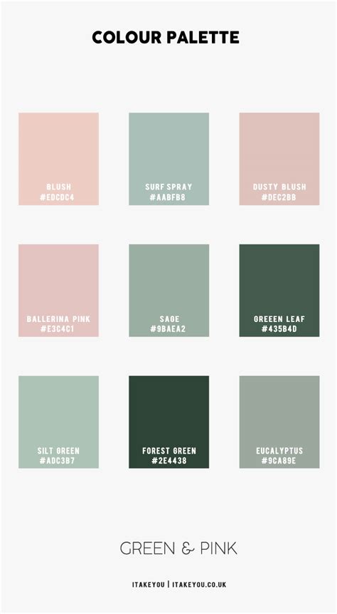 green-pink-color-scheme 1 - I Take You | Wedding Readings | Wedding ...