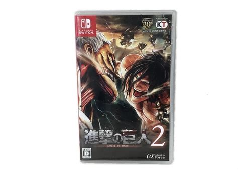 Yahooオークション Nintendo Switch 進撃の巨人2 ゲームソフト 中古