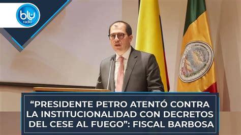 Presidente Petro atentó contra la institucionalidad con decretos del