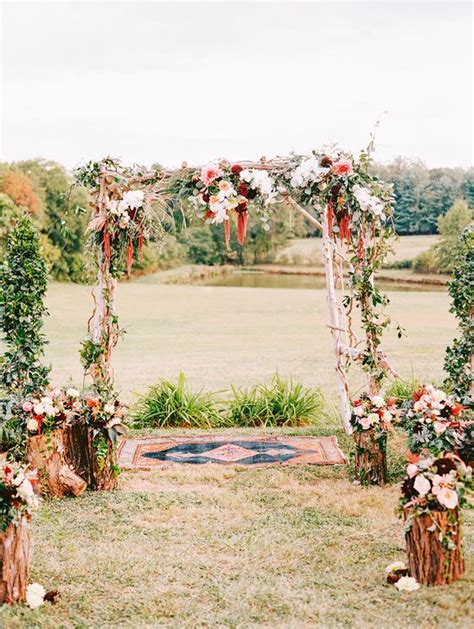 Fall Wedding Arches That Will Make You Say I Do Weddingomania